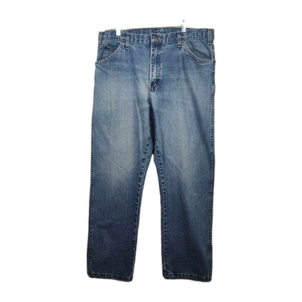 Dickies men's jeans, 36x30,‎ straight leg, medium wash blue